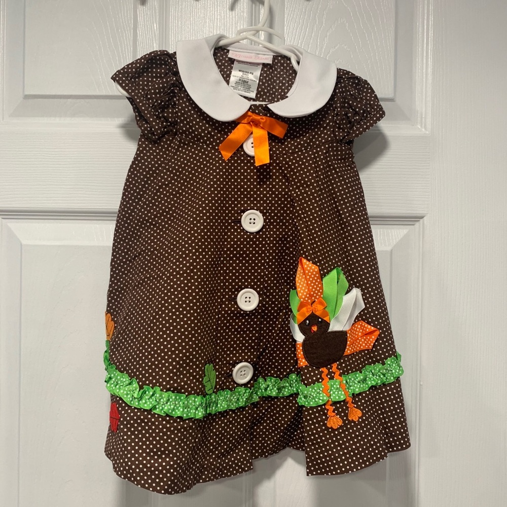 Baby girl thanksgiving dress